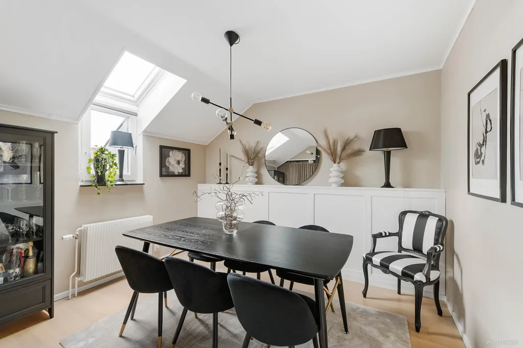 Söögituba - Charming Loft with Balcony in Borås