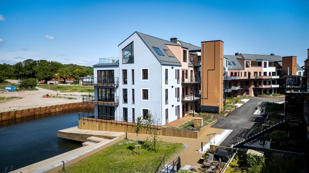 Vista aerea - Apartment with Sea View in Agnespassasjen