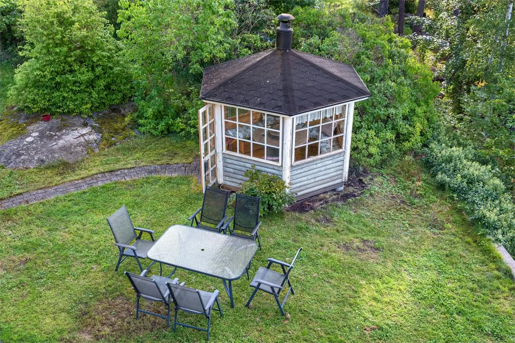 Vue aérienne - Villa with Balcony and Terrace in Spånga