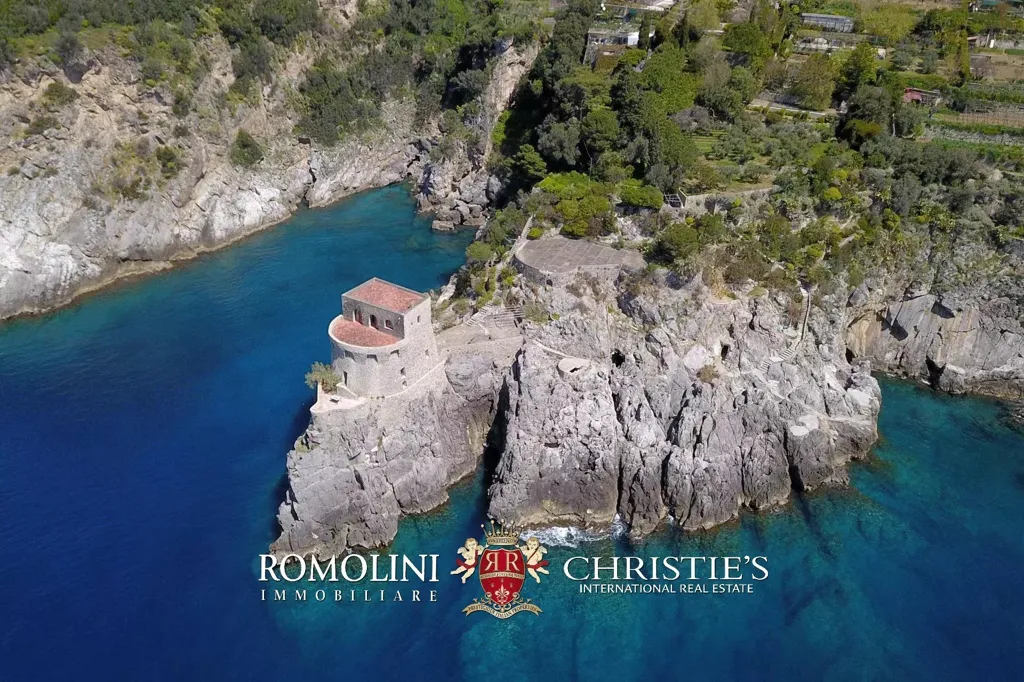 Õhuvaade - Waterfront Villa with Sea Access on Amalfi Coast