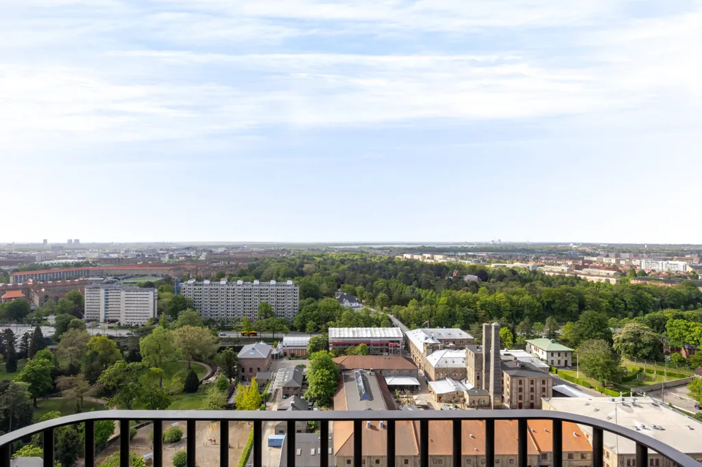Vista aérea - Apartment with City View in Copenhagen V