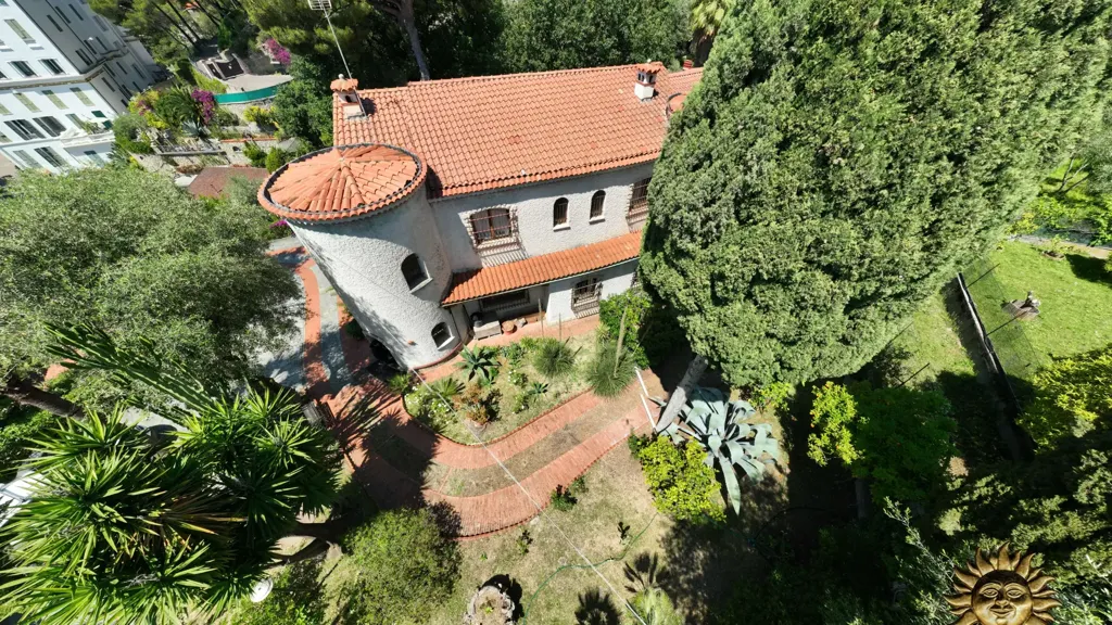 Vue aérienne - Villa with Sea View in Bordighera