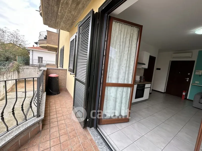 Balcon - Modern Studio with Balcony in Vigevano