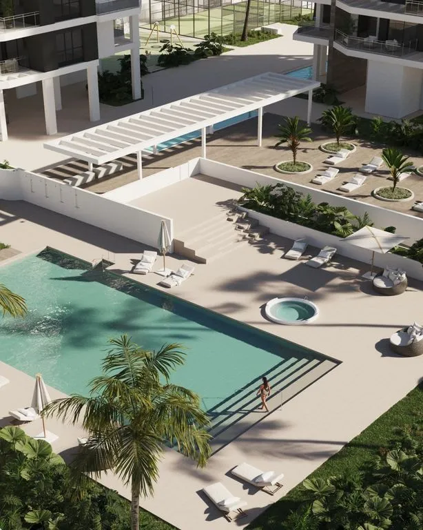Vista aerea - Luxury Flat with Pool in Calpe
