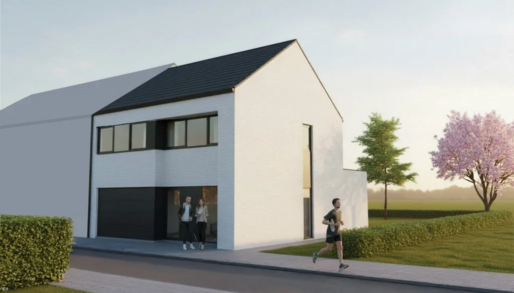 Nouvelle Construction Semi-ouverte à Dilbeek