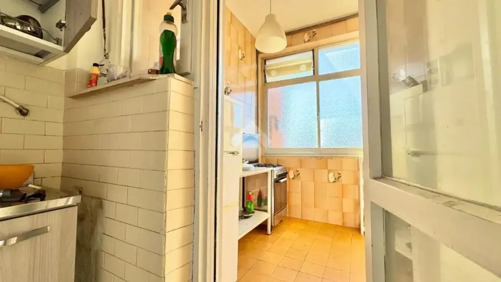 Kitchen - 4-Room Apartment with Balcony in Bari
