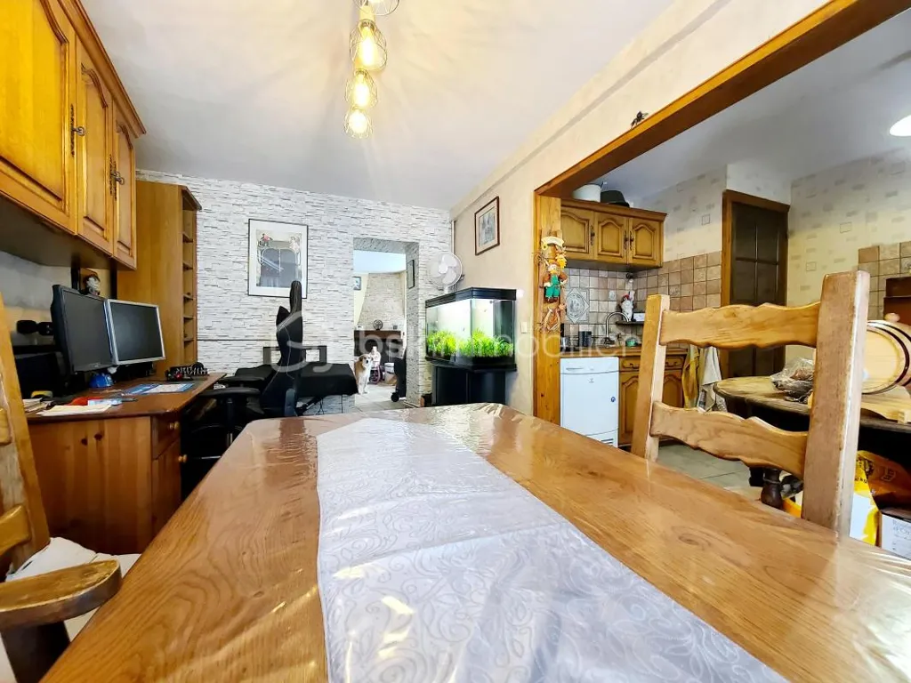 Dining Room - Charming 1890 House with Terrace in Grigny
