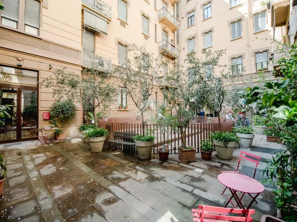 Aed - Retro Loft with Garden View in Milan