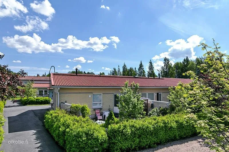 Õhuvaade - Terraced House with Private Sauna in Ilola, Vantaa