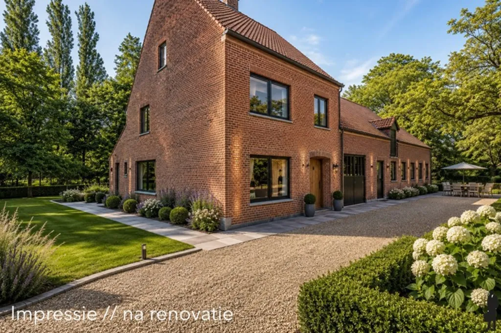 Extérieur - Domaine 'Klein Hoef' avec Brasserie à Retie