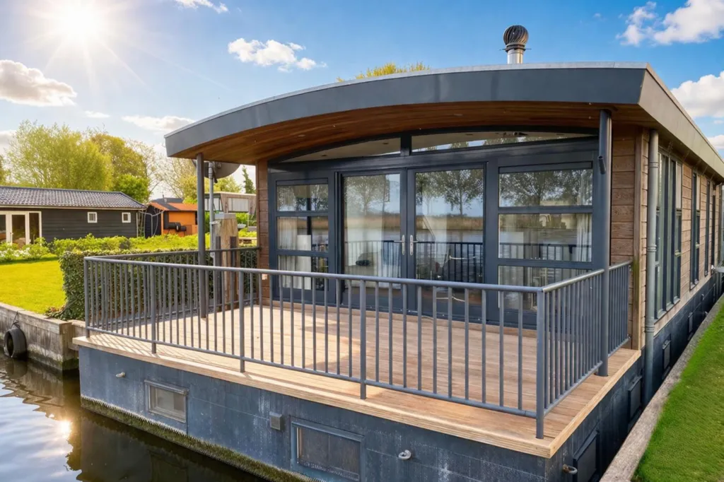 Välivaade - Floating House with Private Dock in IJsselmuiden