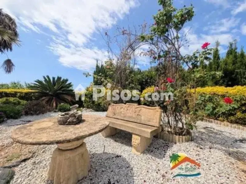 Jardin - Chalet with Pool and Solar Panels in Cala Canyelles