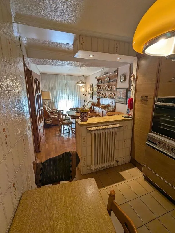 Cuisine - Apartment with Balcony in Estella/Lizarra