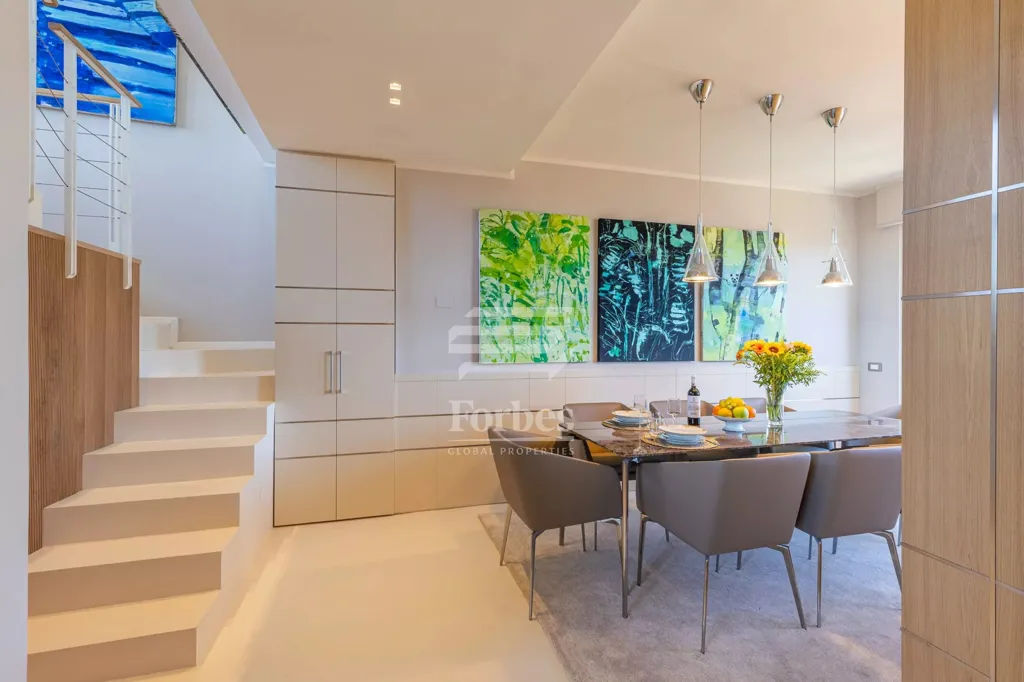 Salle à manger - Renovated Penthouse with Panoramic Terrace in Florence