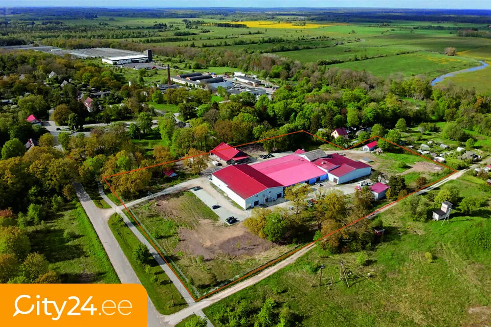 Õhuvaade - Industrial Property with Development Potential in Keilas