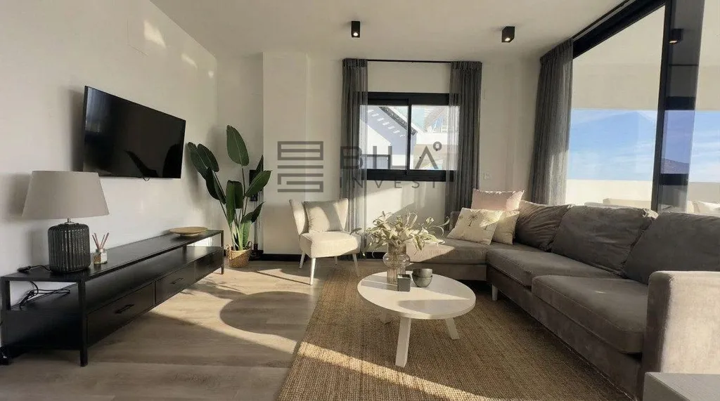 Séjour - Apartment with Pool in Mijas Costa