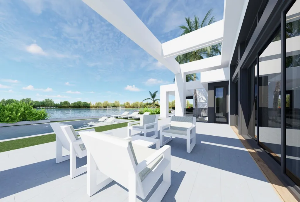 Frontline Villa with Pool in Santa Rosalía Resort