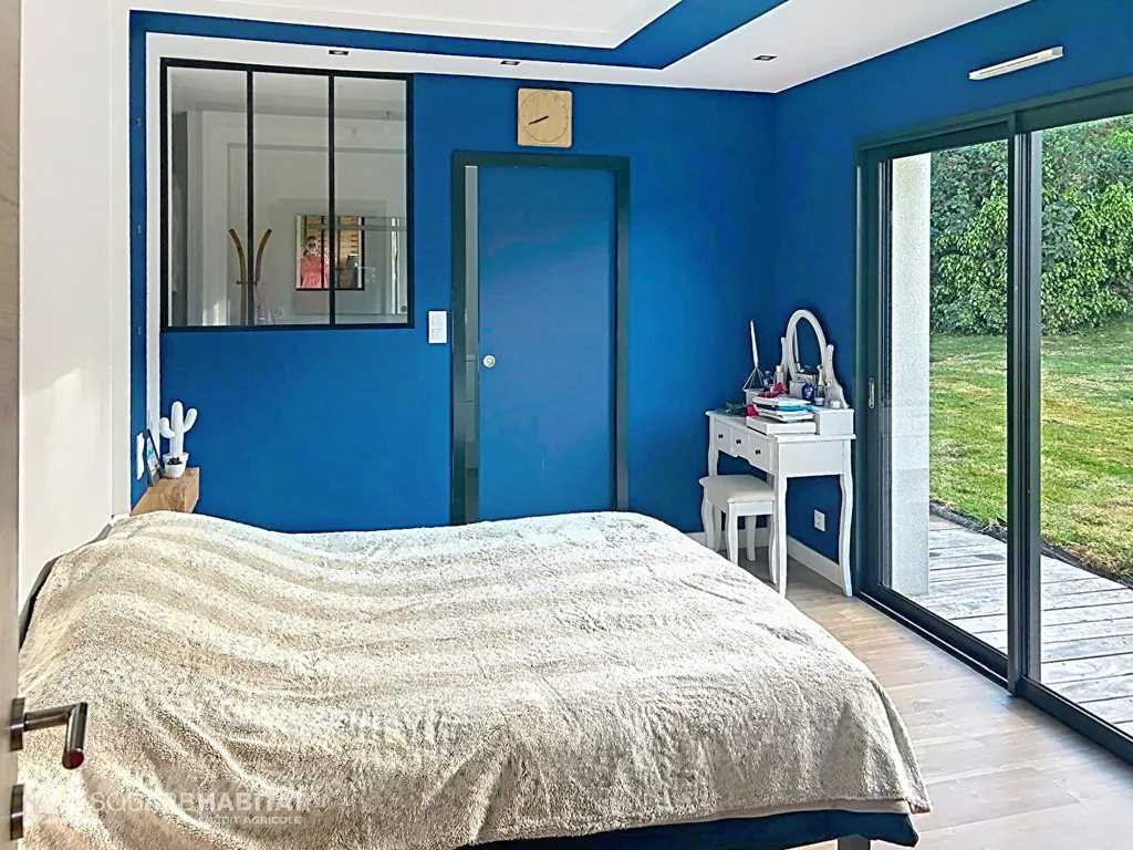 Chambres - Maison Contemporaine avec Jardin à Plélo