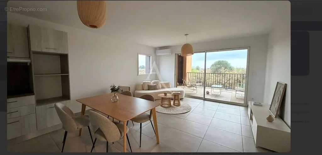Salle à manger - Appartement Neuf avec Loggia à Sérignan