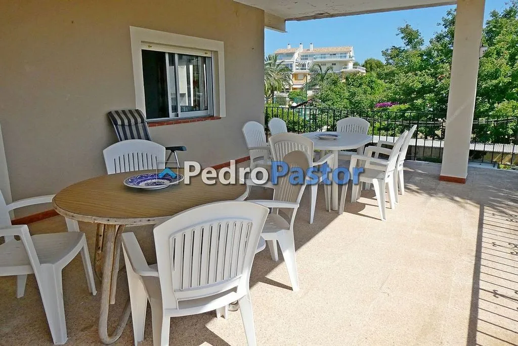 Terrass - Chalet with Terrace near Dénia Beach