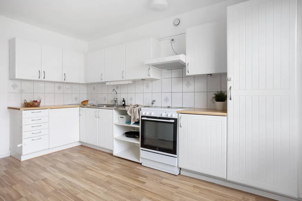 Cucina - Apartment with South-Facing Balcony in Trelleborg