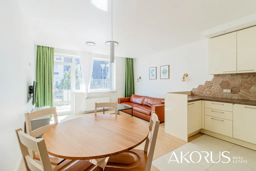 Cuisine - Apartment with South-Facing Terrace in Žirmūnai