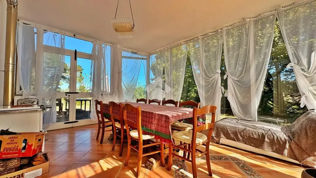 Salle à manger - Renovated Villa with Pool in Fabriano