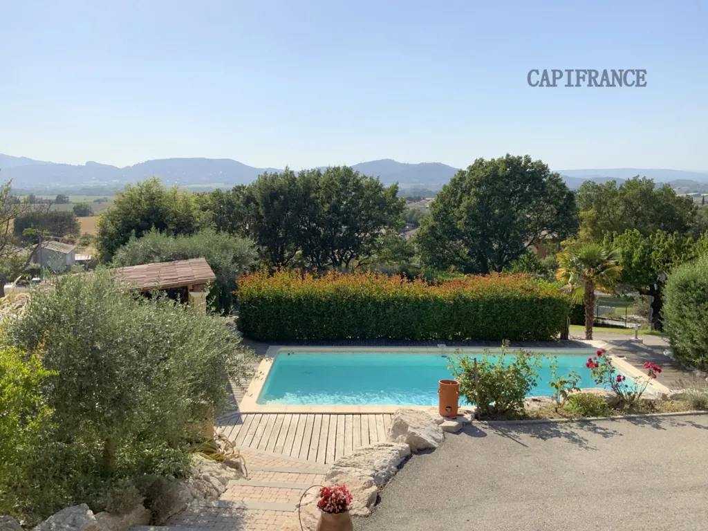 Piscina - Villa with Pool and View in Oraison