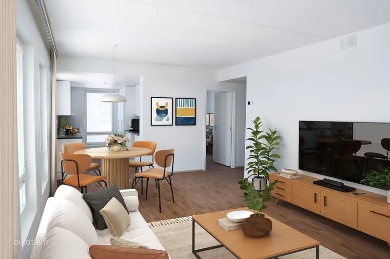 Soggiorno - Modern Apartment with Balcony in Turku Centre