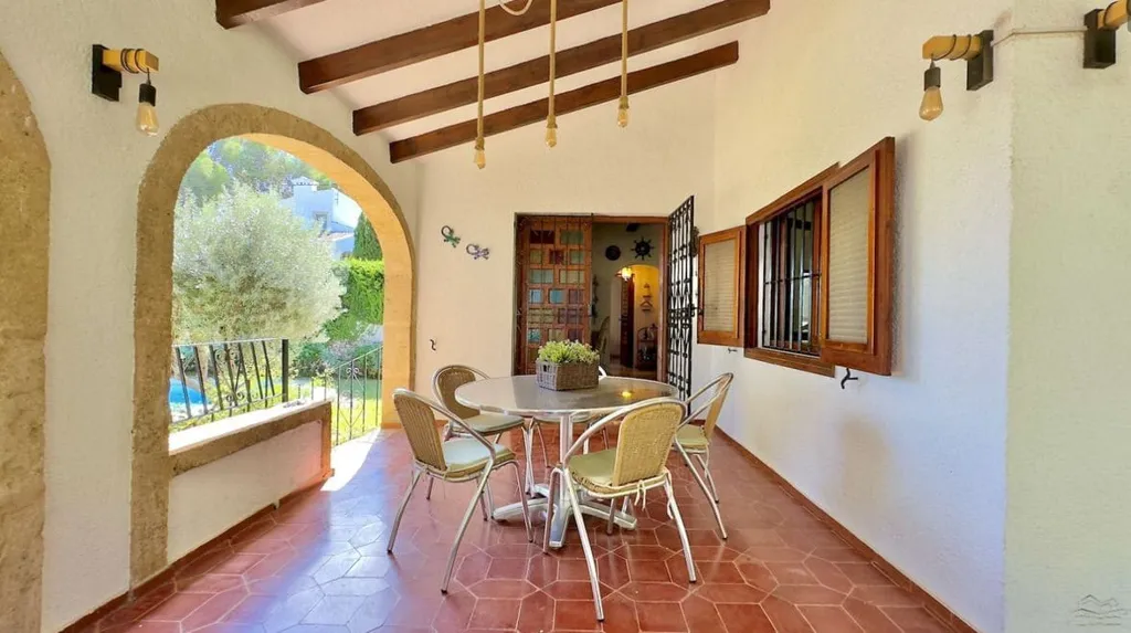 Terrasse - Villa with Private Pool in Cap Martí, Jávea