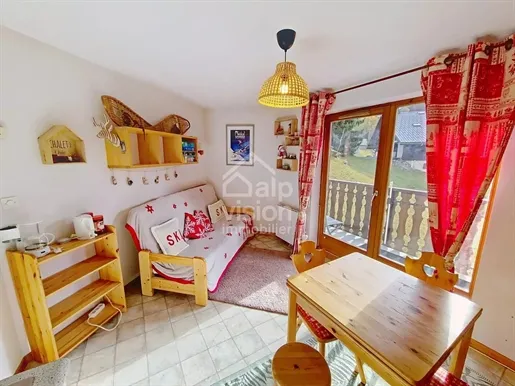 Studio with Mountain Views in Chatel Centre