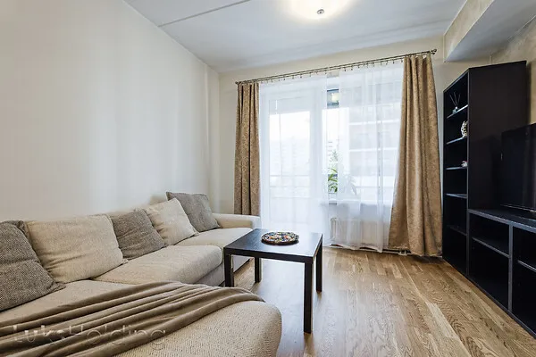 Soggiorno - Apartment with Balcony and Parking in Mustamäe