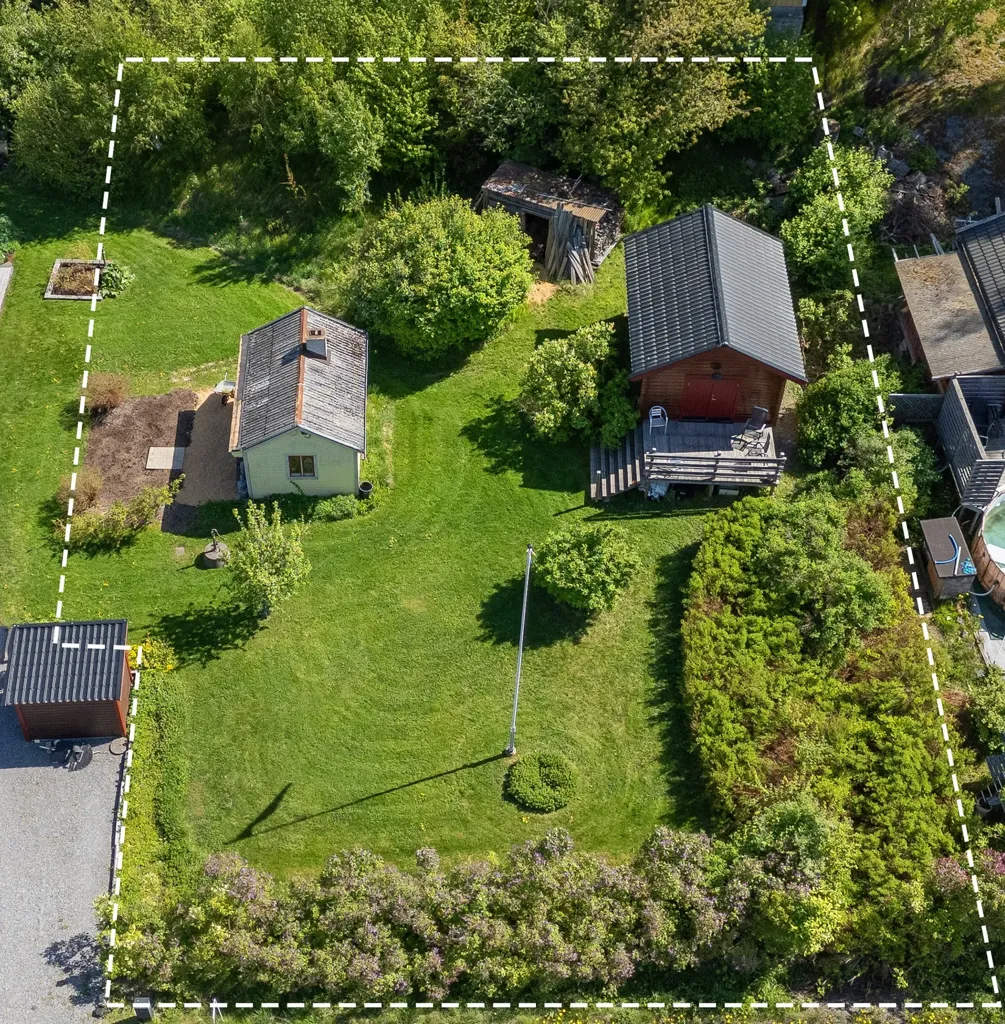 Õhuvaade - Plot with Development Potential in Boo Gård