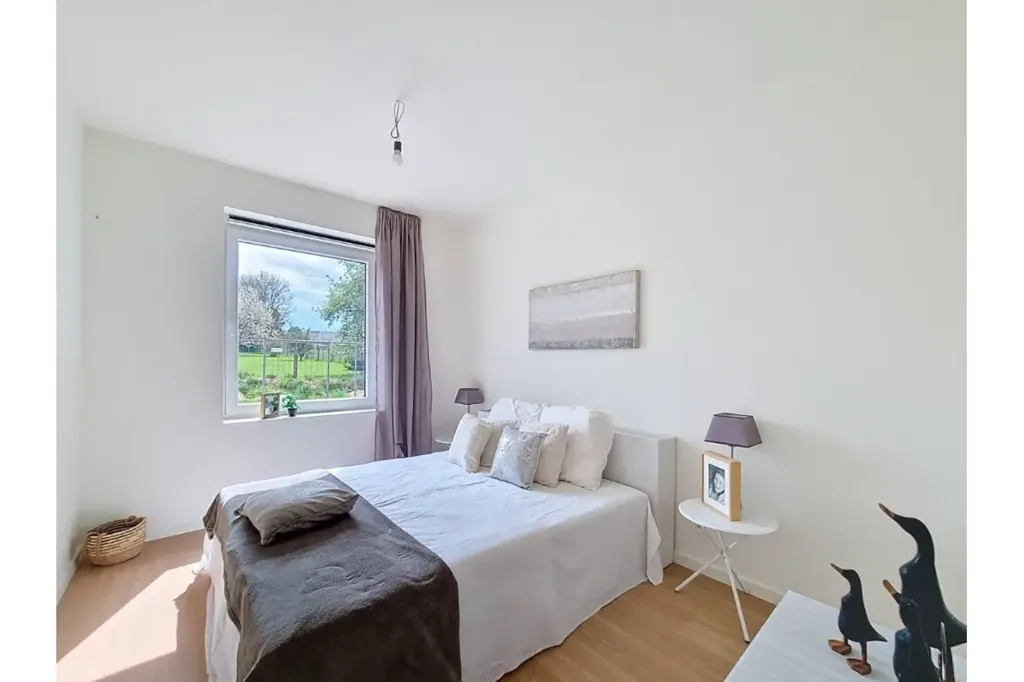 Chambres - Maison Neuve avec Terrasse et Vue sur les Collines à Renaix