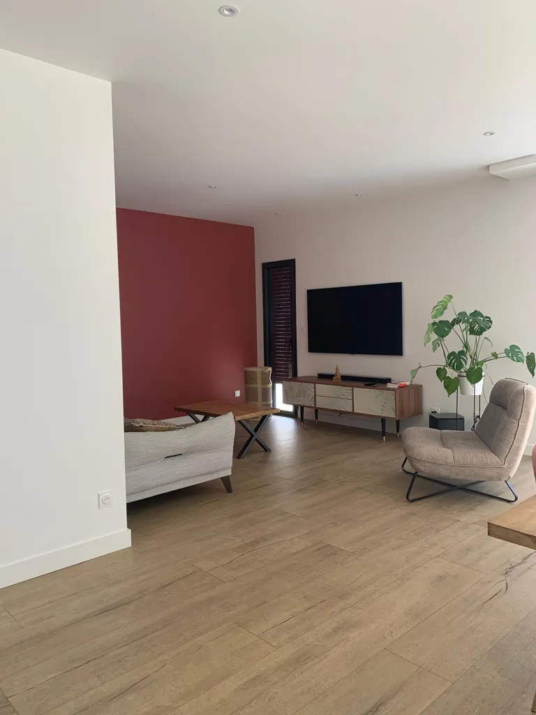 Séjour - Maison Contemporaine avec Jardin à Lorient