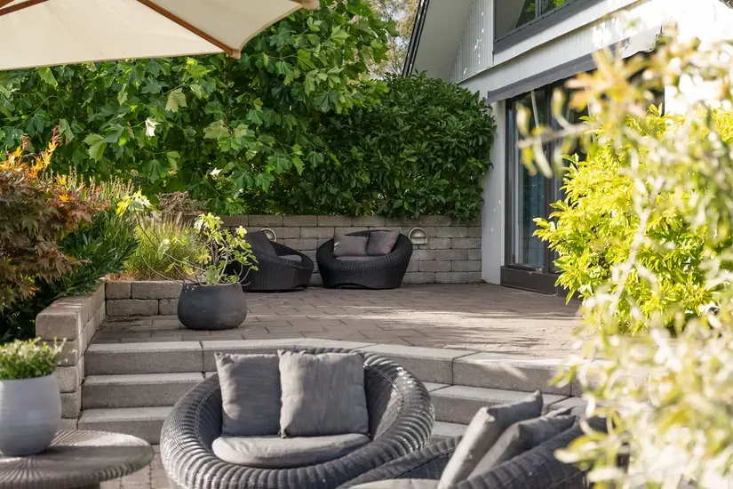 Terrace - Generous Villa with Sea View in Ringenäs