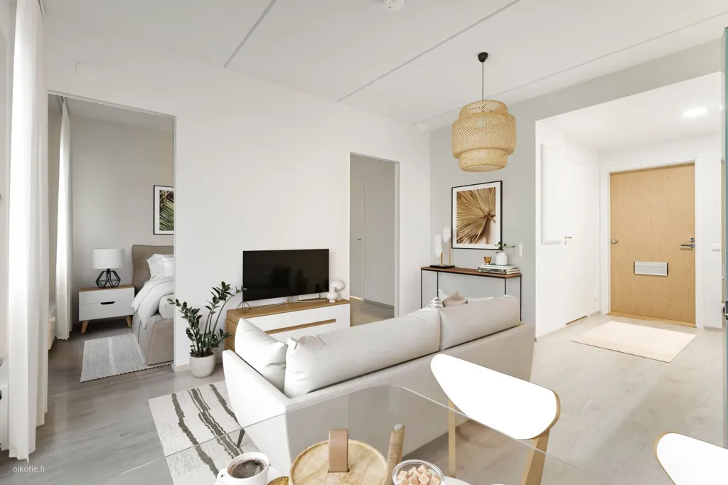 Elutuba - Apartment with Balcony in Kivistö, Vantaa