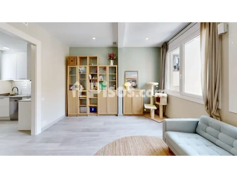 Soggiorno - Bright Apartment with Balcony in Poble Sec