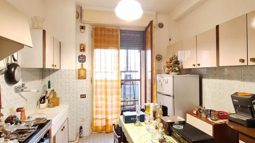 Köök - Apartment with Terrace in Rovigo Centre