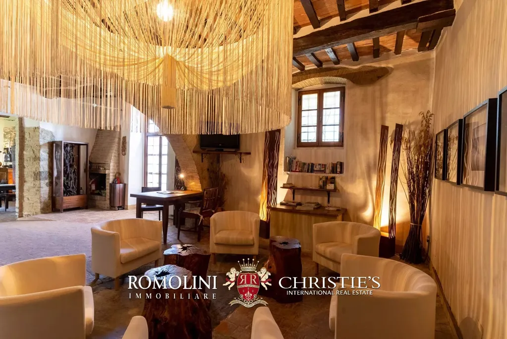 Salle à manger - 17th-Century Villa with Pool in Maremma, Tuscany