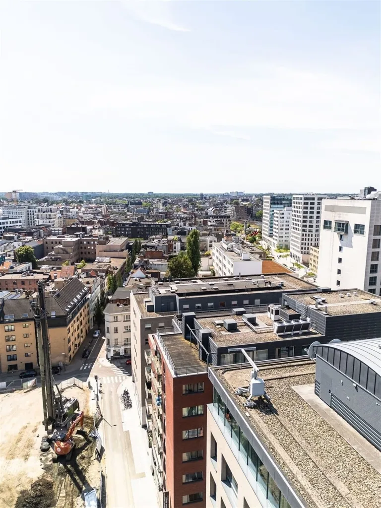 Vue aérienne - Appartement Neuf avec Terrasse à Anvers