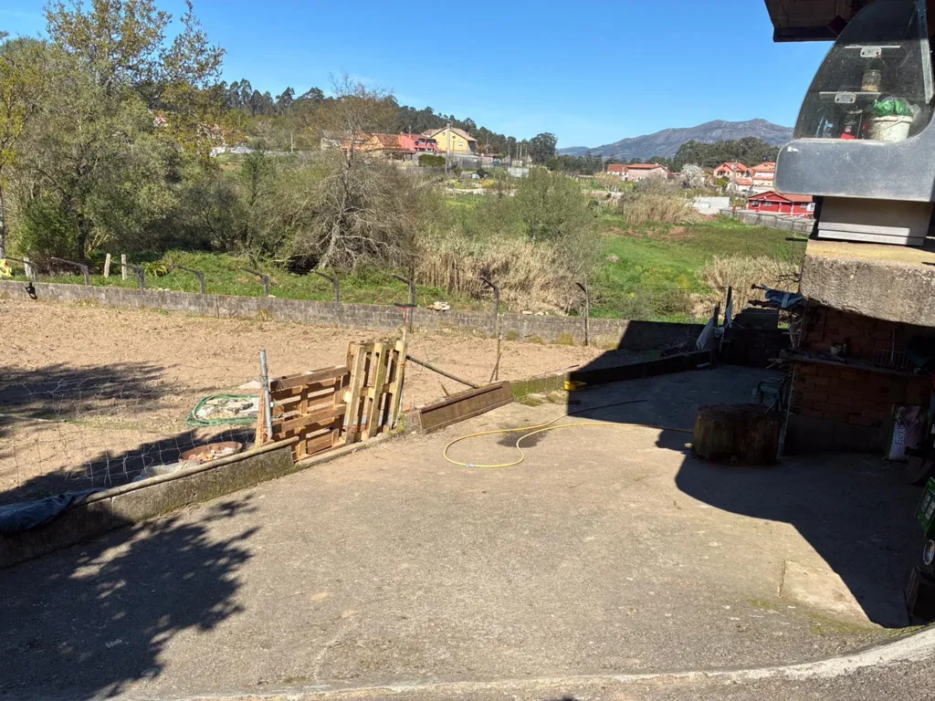 Terrace - Isolated House with Garden in Mos, Pontevedra