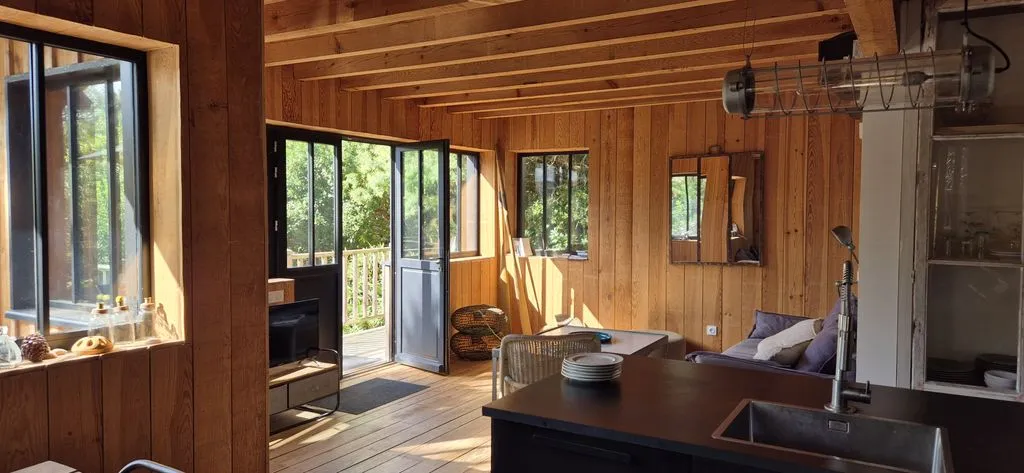 Cuisine - Maison Luxueuse avec Piscine à Cap Ferret