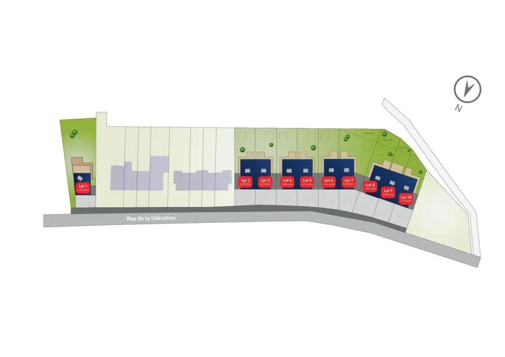 Plan - Maison Écologique avec Terrasse à Linger