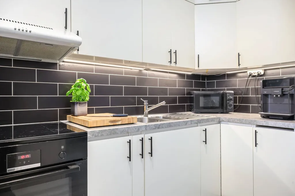 Cuisine - Efficient One-Bedroom Flat in Haga, Norrköping