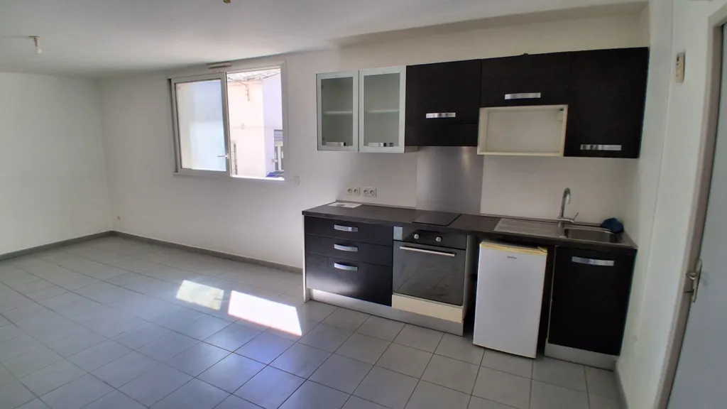 Kitchen - Bright Studio Flat in Bastia