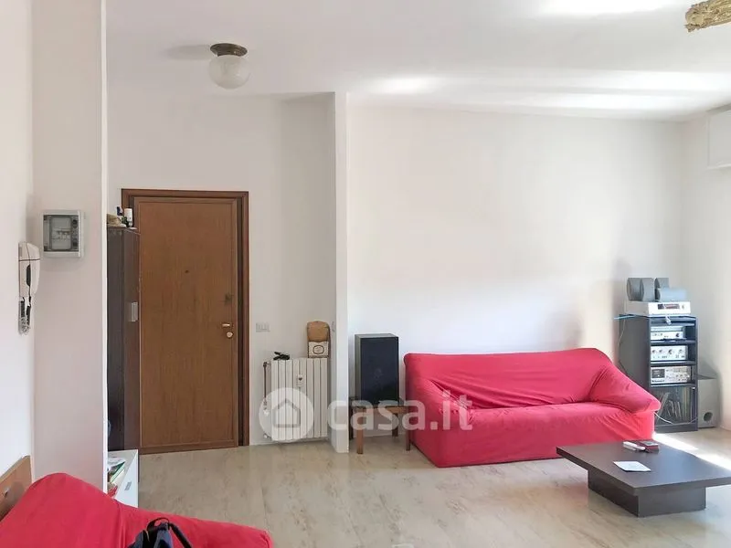 Soggiorno - Apartment with Balcony and Garage in Voghera
