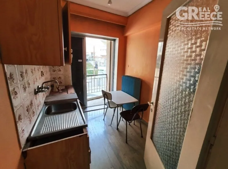 Köök - Apartment with Mountain View in Kavala
