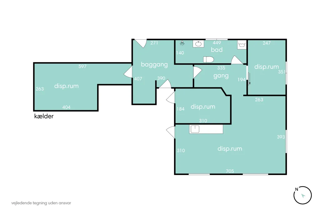 Plaan - Villa with Multiple Units in Knudstrup