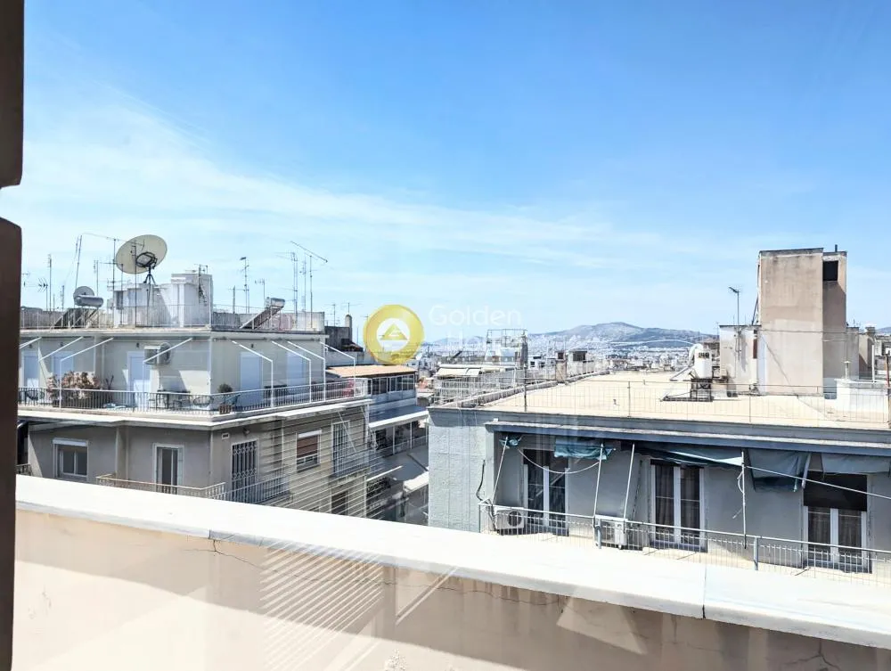 Balcony - Corner Office Building with Terrace in Plaka Square